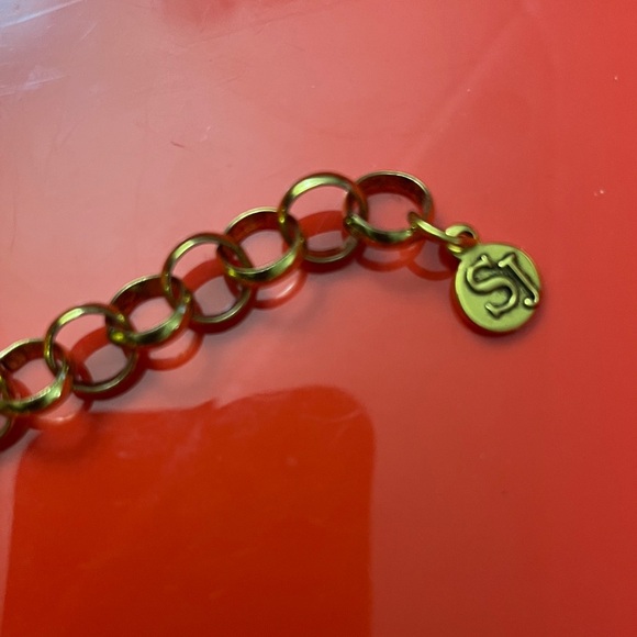 Sassy Jones Gold and Brown Beaded Necklace Set - Picture 6 of 6